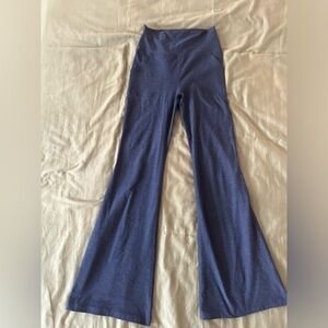Spacedye All Day Flare High Waisted Pant Navy